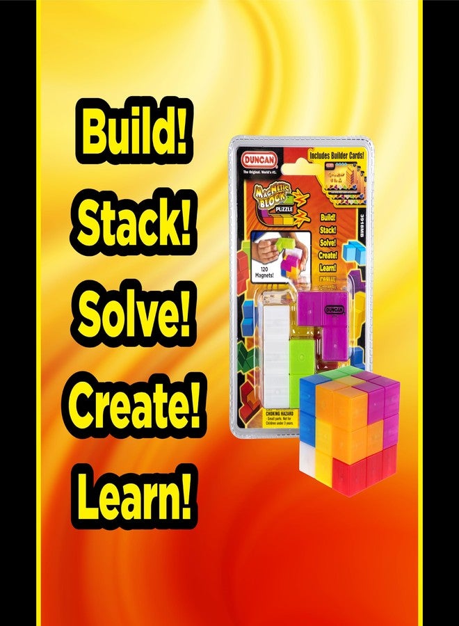 Duncan Magnetic Block Brain-Teaser Puzzle, Red - Image 5